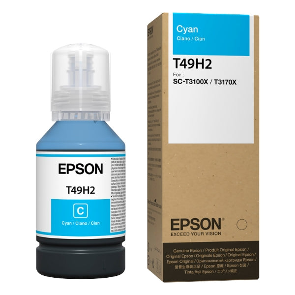 Epson T49H200 Cyan Ink Bottle - UltraChrome XD3 (140ML)