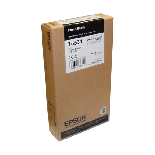 T653100 EPSON STYLUS PRO 4900 PHOTO BLACK 200ML