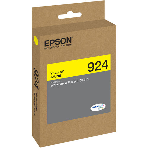 T924420 Epson EPSON T924 Yellow Ink Cartridge, Standard Capa