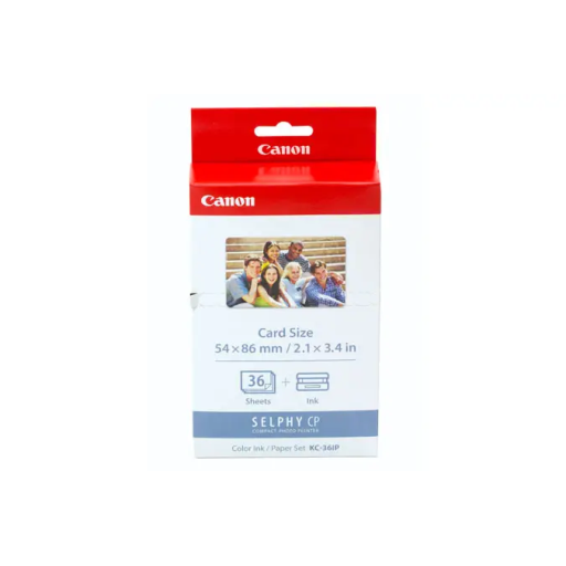7739A001 Canon Ink & Paper Set KC-36IP (Card Size)