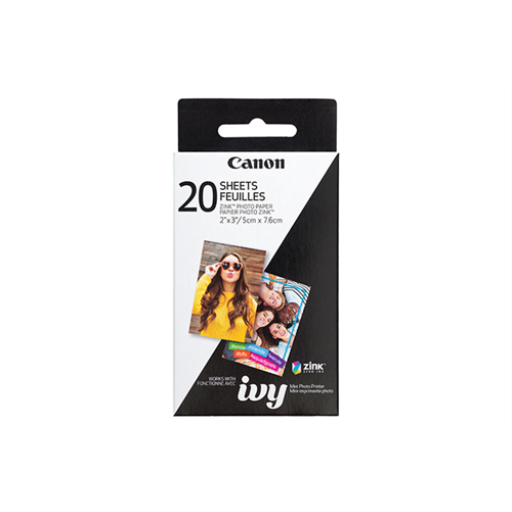 3214C001 Canon ZINK Photo Paper Pack (20 Sheets)