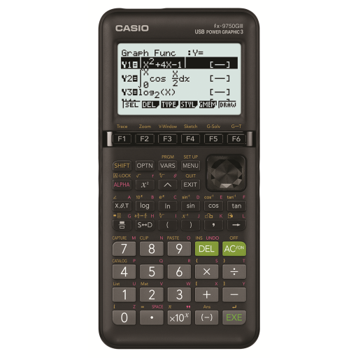 Casio fx-9750GIII Graphing Calculator, Over 2900 Functions