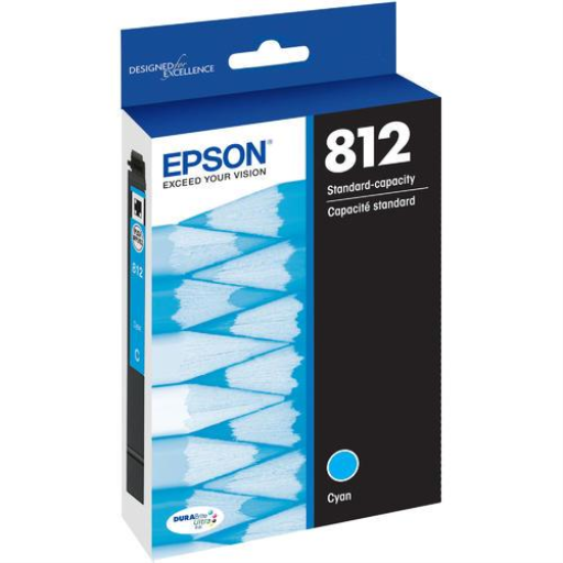 T812220 Epson cartouche d'encre cyan produit authentique