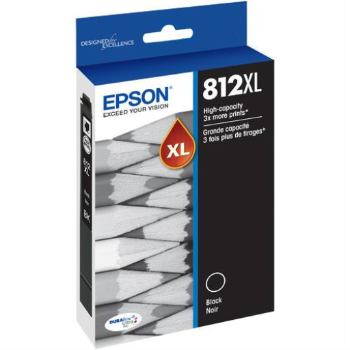 T812XL120 Epson cartouche d'encre noire produit authentique