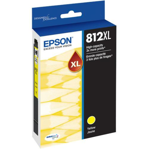 T812XL420 Epson cartouche d'encre jaune produit authentique