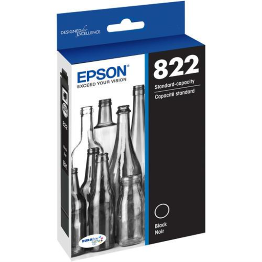 T822120-S Epson EPSON T822 Standard Capacity Black Ink Cartr
