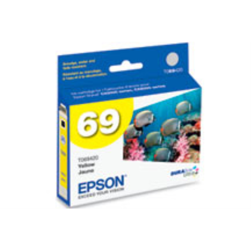 T069420S Epson 69 Yellow Original Ink Cartridge
