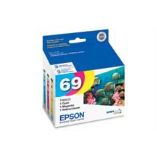 T069520S Epson 69 Color Original Ink Cartridge