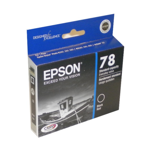 T078120S Epson 78 Black Original Ink Cartridge