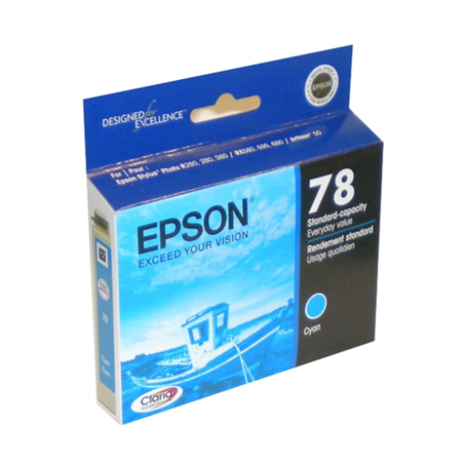 T078220S Epson cartouche d'encre cyan produit authentique