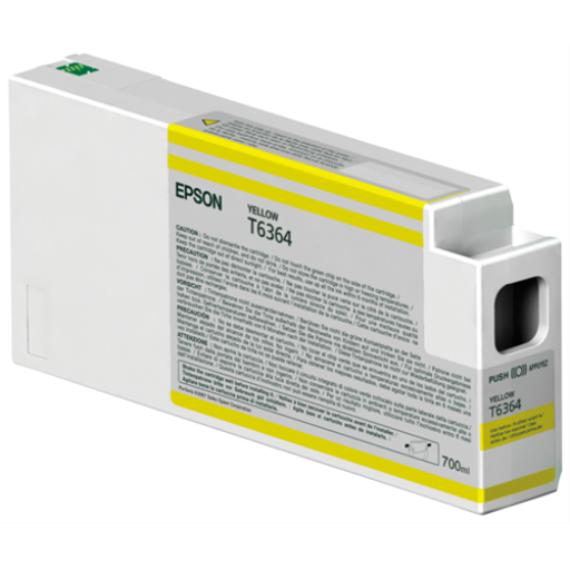 T636400 Epson cartouche d'encre jaune produit authentique