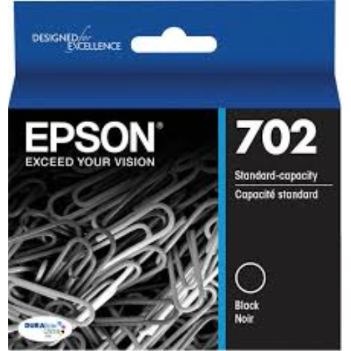 T702120S Epson 702 cartouche d'encrenoire produit authentique