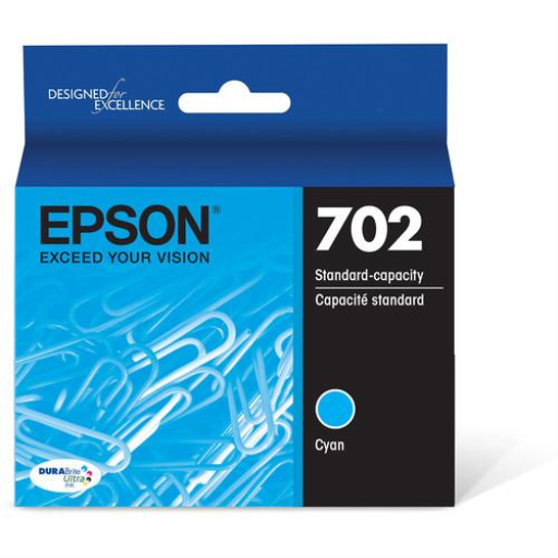 T702220S Epson 702 cartouche d'encre cyan produit authentique