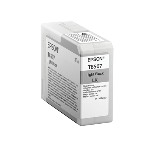 T850700 Epson cartouche d'encre noire claire produit authentique