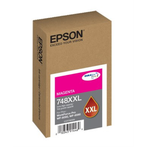 T748XXL320 Epson T748XXL Extra Large Capacity Magenta Original Ink Cartridge