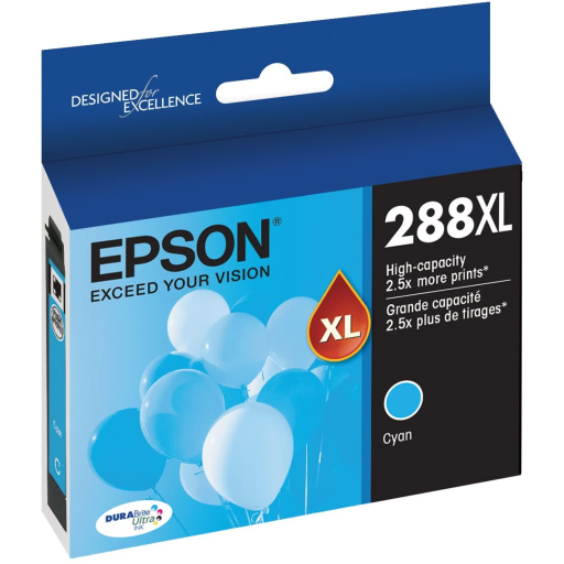 T288XL220 Epson 288XL Cyan Original Ink Cartridge