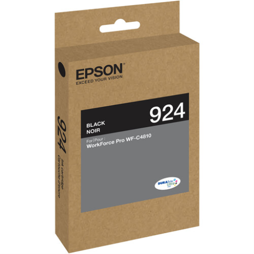 T924120 Epson EPSON T924 Black Ink Cartridge, Standard Capac