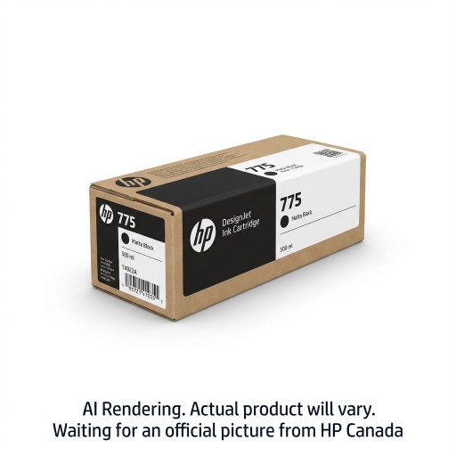 HP 1XB22A 775 Matte Black Ink Cartridge - 500ml for DesignJet Printers