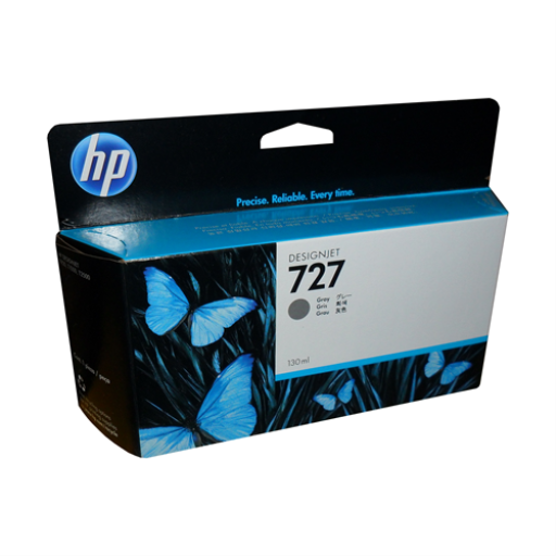 Cartouche d'encre grise HP B3P24A 727 DesignJet de 130 ml