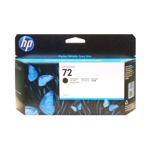 Cartouche d'encre noire mate HP C9403A 72 de 130 ml