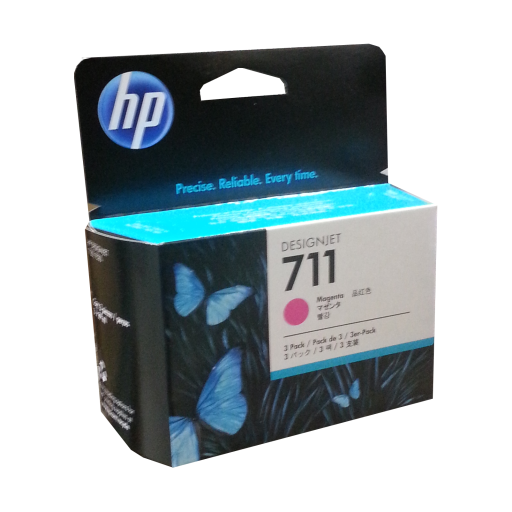 HP CZ135A - HP 711 3-Pack Magenta 29ml Ink Cartridges