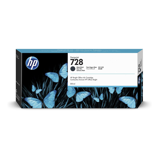 HP F9J99A 130ml Matte Black Ink Cartridge for DesignJet Z2600 Z5600