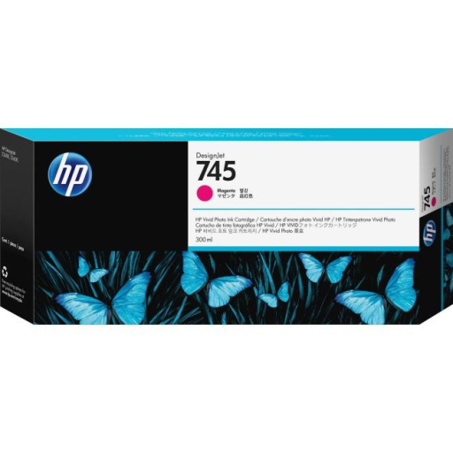 HP F9K01A 300ml Magenta Ink Cartridge for DesignJet Z2600 Z5600