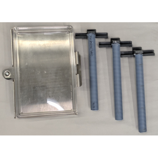Rakabot TIT-PIPEKIT-4E-BLK Titan 4-Tier Pipe Kit Black