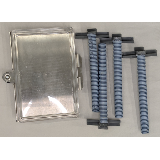 Rakabot TIT-PIPEKIT-5E-BLK Titan 5-Tier Pipe Kit Black
