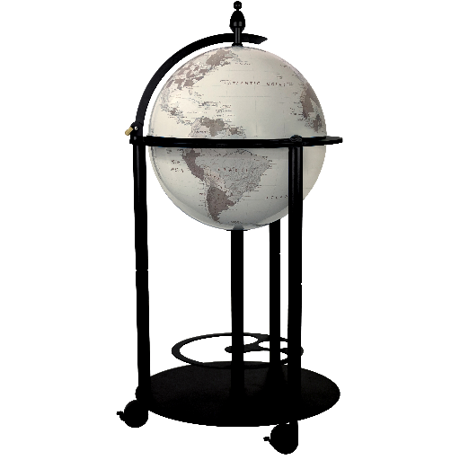 Globe de bar lumineux Empire de 16 pouces Replogle 87810 - Anglais