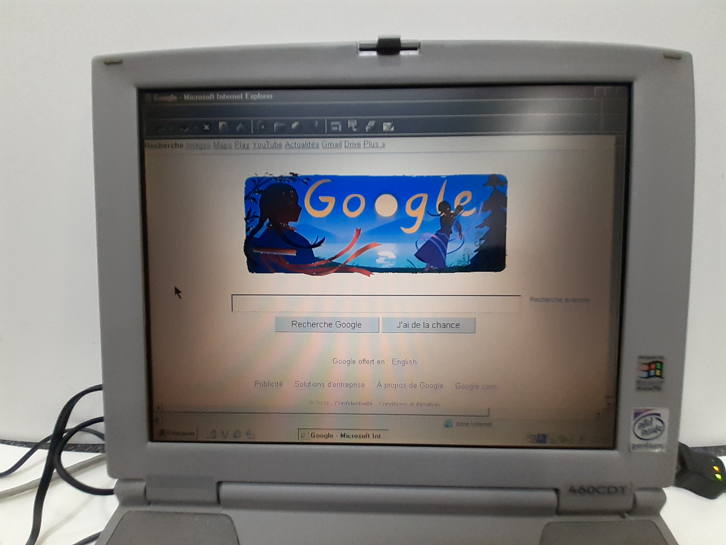 PA1251U Toshiba Laptop 460CDT Canada French- Vintage RARE