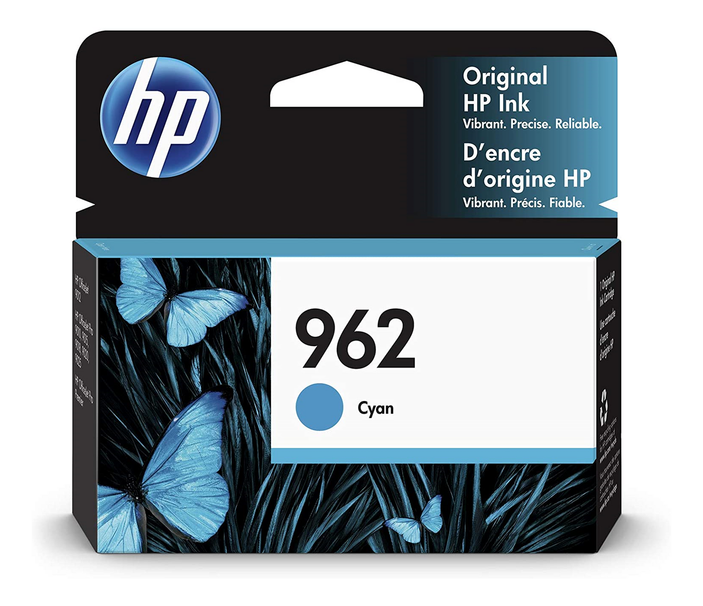 Cartouche d'encre cyan d'origine HP 962 3HZ96AN