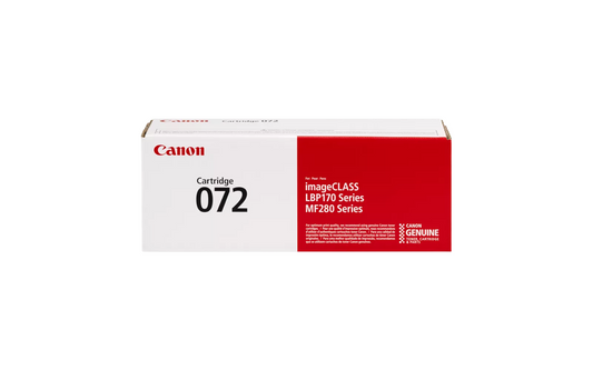 Canon 072 Standard Yield Black Toner Cartridge