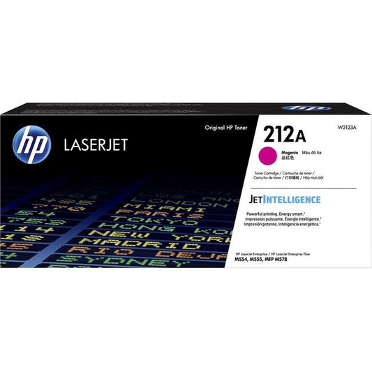 W2123A Cartouche de toner LaserJet d'origine HP 212A Mgn