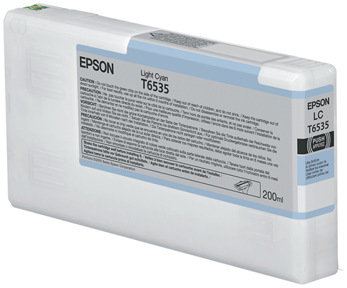 T653500 EPSON STYLUS PRO 4900 CYAN CLAIR 200ML