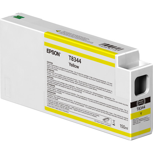 T834400 Epson UltraChrome HD Yellow Ink 150