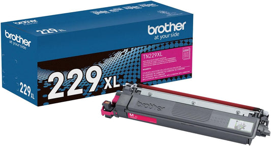 Cartouche de toner magenta haute capacité Brother TN229XLM d'origine