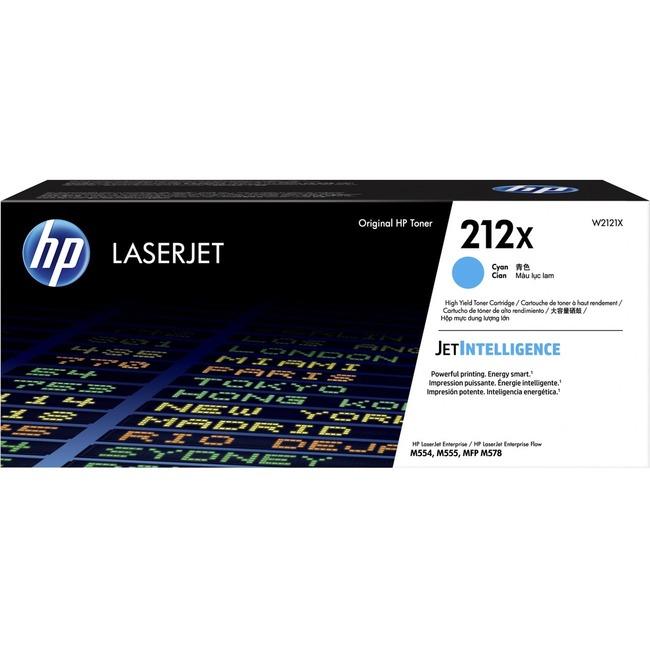 W2121X HP 212X Cyan Original LaserJet Toner Crtg
