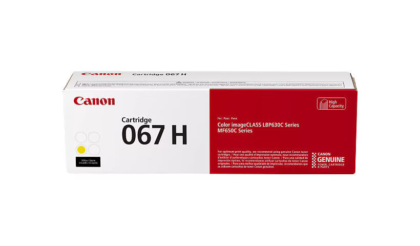 Canon CARTRIDGE 067 H YELLOW