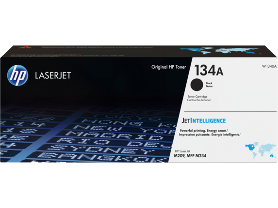 W1340A HP 134A Black LaserJet Toner Cartridge