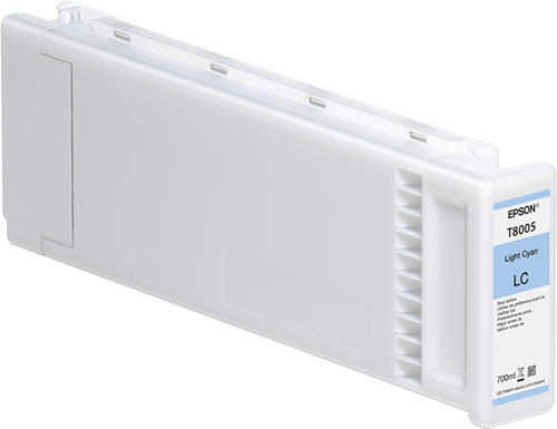 Cartouche d'encre Epson UltraChrome PRO T800500, cyan clair, 700 m
