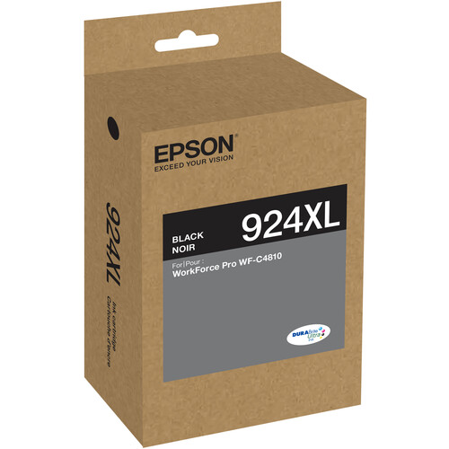 T924XL120 Epson EPSON T924 Black Ink Cartridge, High Capacit