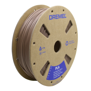 Dremel PLA-BRO-01 3D PLA Filament Spool, 1.75mm Diameter, Matte Brown 0.75kg