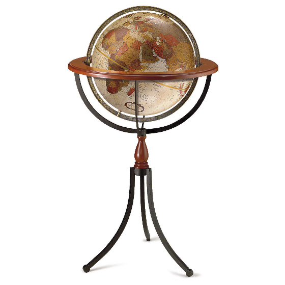 Globe sur pied Replogle Santa Fe 16 pouces - Anglais