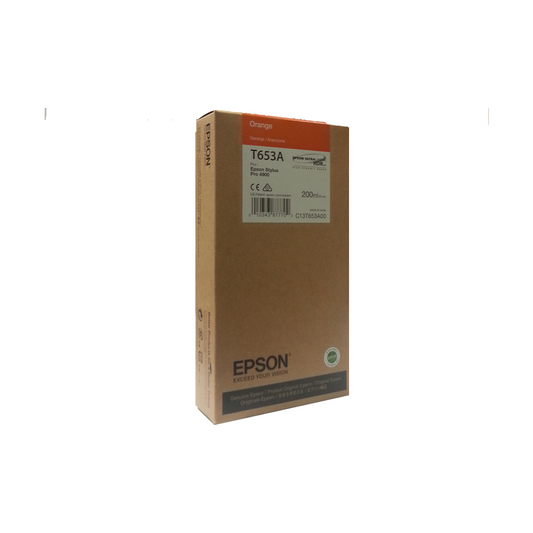 T653A00 EPSON STYLUS PRO 4900 ORANGE 200ML
