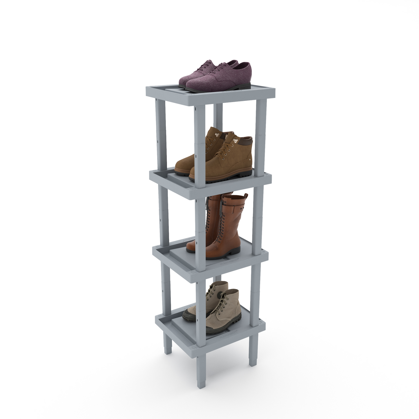 RAKABOT LOCKER1-2L-G1 Rakabot LOCKER 2 tier locker water and mud collecting shoe and boot rack