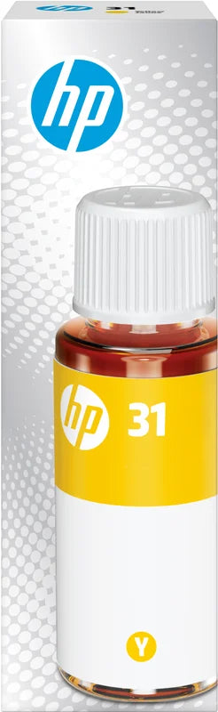 Cartouche d'encre jaune HP 31 70 ml en bouteille