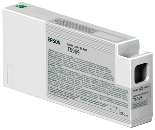 T596900 EPSON ULTRACHROME HDR LIGHT NOIR CLAIR 350ML, STYLO