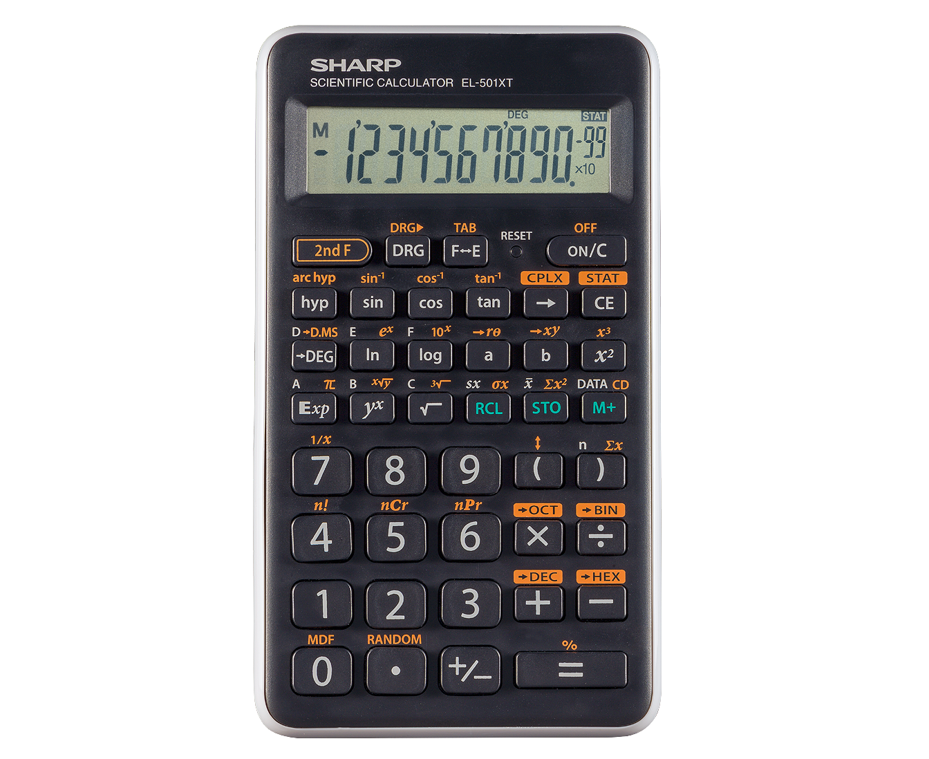 SHARP EL501XTGY Scientific Calculator 146 functions