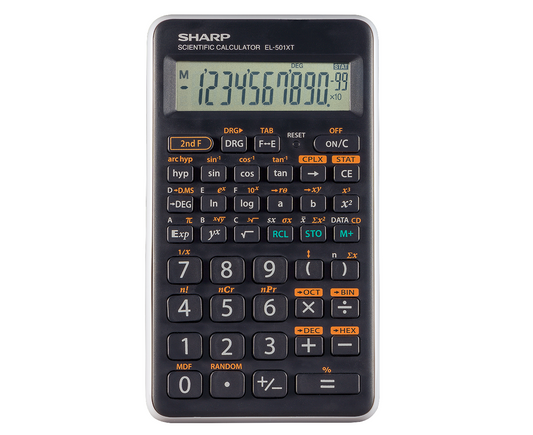SHARP EL501XTGY Scientific Calculator 146 functions